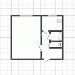 1-к квартира, вторичка, 37м2, 11/12 этаж