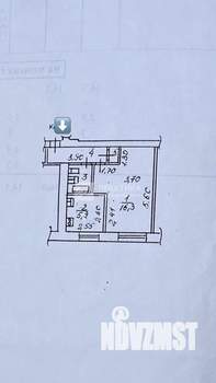 1-к квартира, вторичка, 31м2, 1/5 этаж
