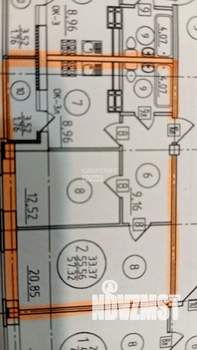 2-к квартира, вторичка, 58м2, 2/17 этаж