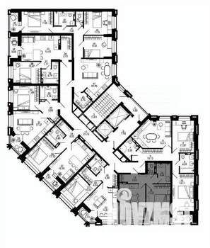 1-к квартира, строящийся дом, 43м2, 11/17 этаж