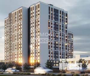 1-к квартира, вторичка, 40м2, 1/18 этаж