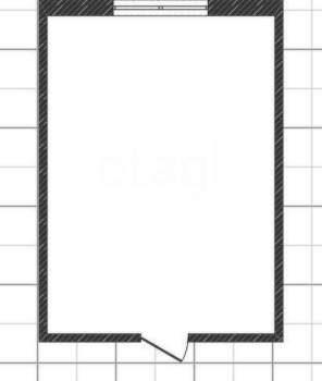 1-к квартира, вторичка, 13м2, 4/4 этаж