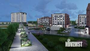 2-к квартира, строящийся дом, 60м2, 4/5 этаж