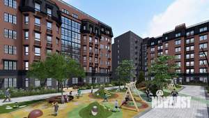 2-к квартира, строящийся дом, 62м2, 3/8 этаж