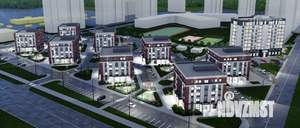 2-к квартира, строящийся дом, 61м2, 5/5 этаж