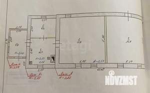 3-к квартира, вторичка, 57м2, 1/1 этаж
