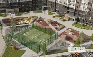 2-к квартира, строящийся дом, 75м2, 18/19 этаж