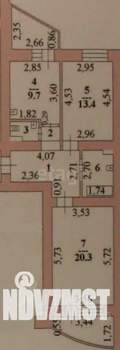 2-к квартира, вторичка, 60м2, 9/12 этаж