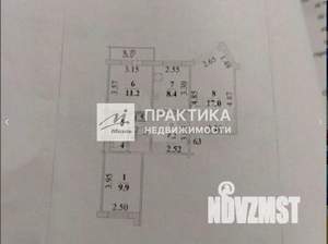 3-к квартира, вторичка, 62м2, 5/5 этаж