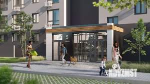 1-к квартира, сданный дом, 44м2, 4/17 этаж