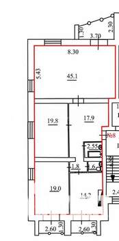 5-к квартира, вторичка, 122м2, 10/10 этаж