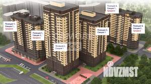 2-к квартира, вторичка, 61м2, 6/19 этаж
