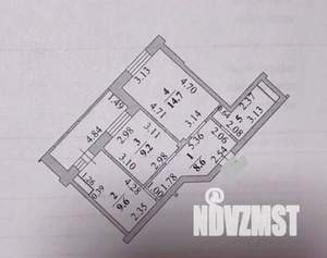 2-к квартира, вторичка, 54м2, 11/20 этаж