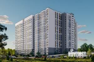 1-к квартира, сданный дом, 40м2, 2/18 этаж