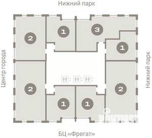 1-к квартира, вторичка, 47м2, 19/25 этаж