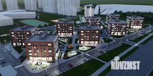 2-к квартира, строящийся дом, 59м2, 5/5 этаж