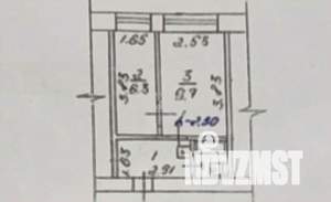 1-к квартира, вторичка, 23м2, 5/5 этаж