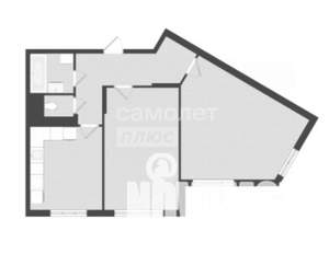 2-к квартира, вторичка, 64м2, 13/19 этаж