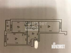 2-к квартира, вторичка, 63м2, 4/21 этаж