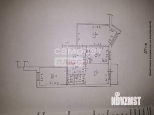 3-к квартира, вторичка, 61м2, 6/10 этаж