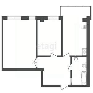 2-к квартира, вторичка, 60м2, 5/10 этаж