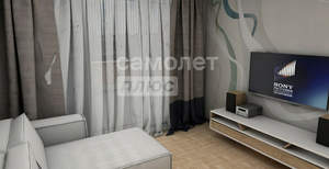 1-к квартира, вторичка, 34м2, 1/3 этаж