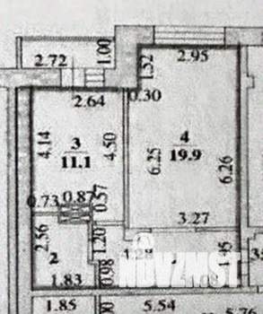 1-к квартира, вторичка, 47м2, 18/21 этаж