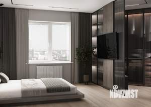 2-к квартира, строящийся дом, 54м2, 6/25 этаж
