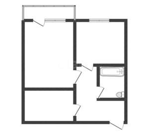 1-к квартира, вторичка, 43м2, 5/10 этаж