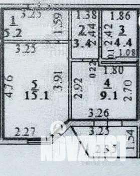 1-к квартира, вторичка, 37м2, 10/17 этаж