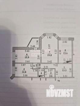 3-к квартира, вторичка, 83м2, 12/17 этаж