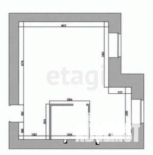 Студия квартира, вторичка, 18м2, 5/5 этаж