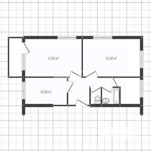 3-к квартира, вторичка, 60м2, 1/5 этаж
