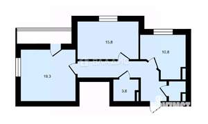 2-к квартира, вторичка, 64м2, 17/17 этаж