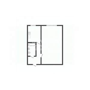 1-к квартира, вторичка, 21м2, 2/5 этаж