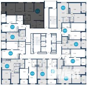 3-к квартира, вторичка, 102м2, 2/22 этаж