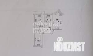 3-к квартира, вторичка, 62м2, 3/9 этаж