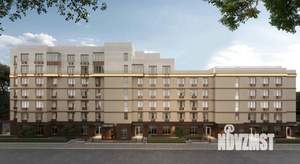 1-к квартира, строящийся дом, 42м2, 2/7 этаж