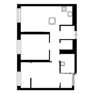 3-к квартира, вторичка, 63м2, 5/6 этаж