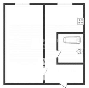 1-к квартира, вторичка, 29м2, 1/5 этаж