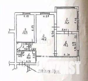 3-к квартира, вторичка, 149м2, 3/6 этаж