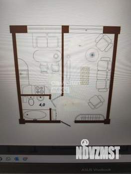 1-к квартира, вторичка, 35м2, 2/11 этаж