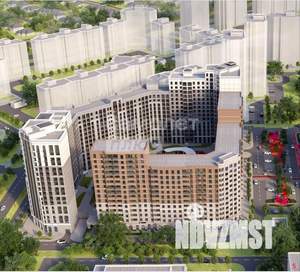 2-к квартира, строящийся дом, 56м2, 11/15 этаж