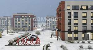 1-к квартира, строящийся дом, 34м2, 2/5 этаж