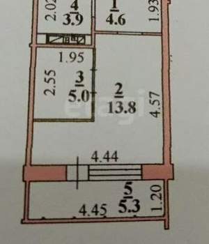 Студия квартира, вторичка, 31м2, 5/18 этаж