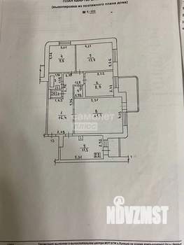 3-к квартира, вторичка, 90м2, 3/16 этаж