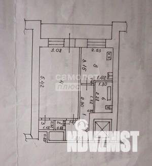 1-к квартира, вторичка, 34м2, 4/9 этаж